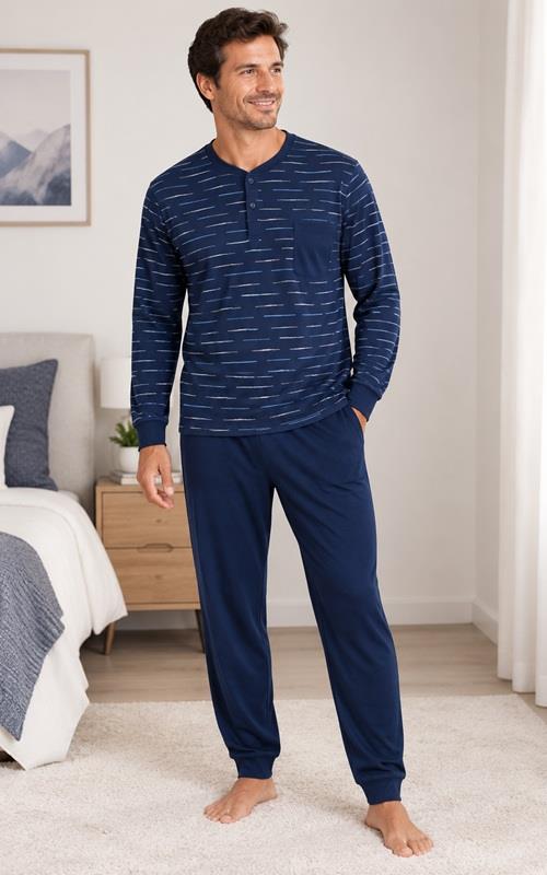 016-92 Pijama afelpado de hombre.