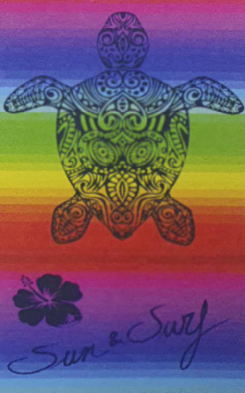 04672-2 Toalla playera jacquard básica con algodón