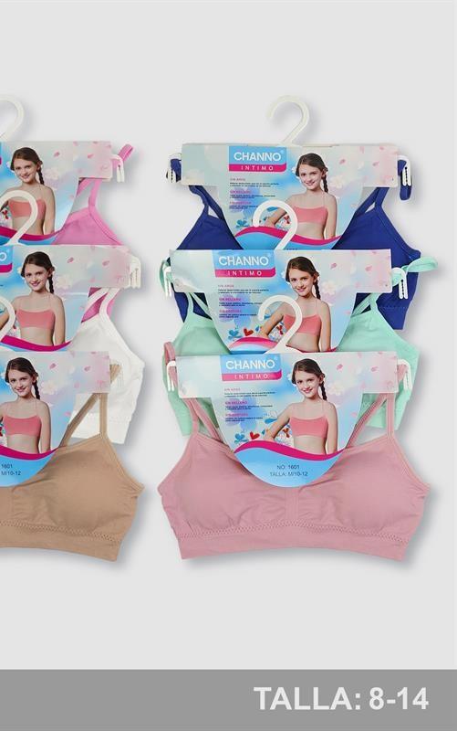 1601 Top infantil sin costuras.