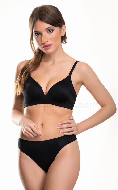 C359-2 Conjunto sujetador relleno y tanga tallas grandes