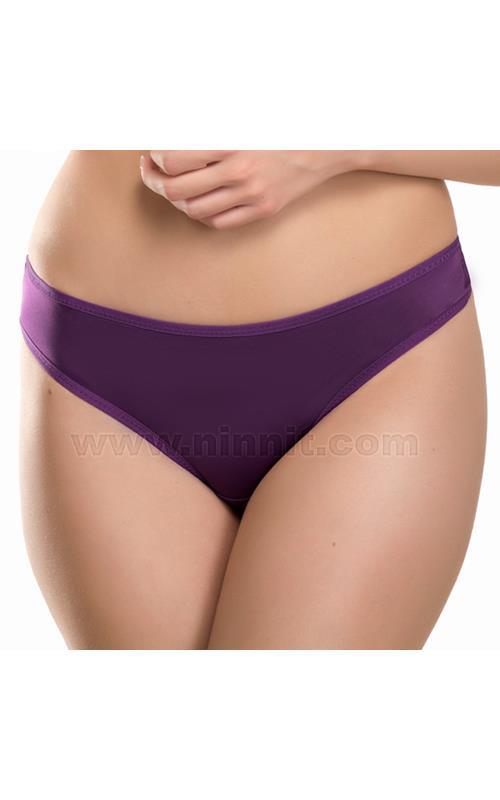 C336-1 Conjunto liso de sujetador más tanga