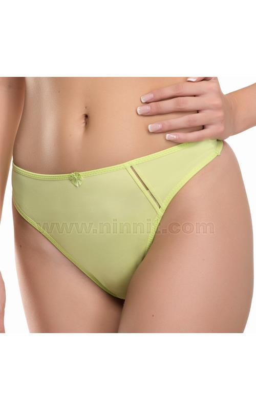 LT332 Tanga con colores lisos