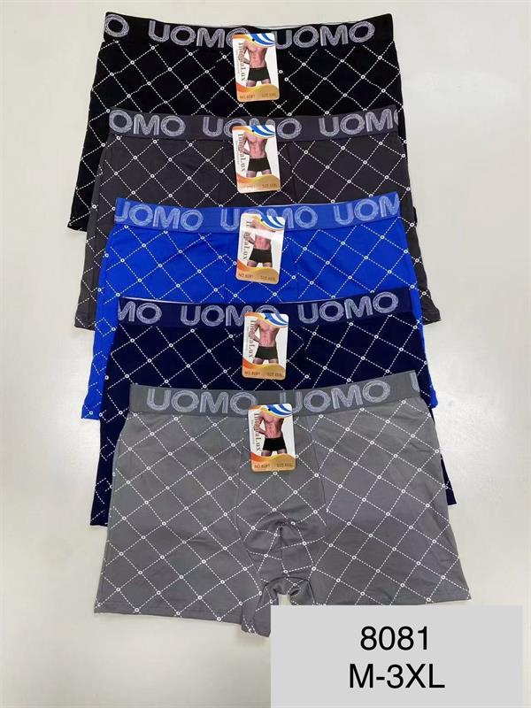 8081 Boxer UOMO de algodón para hombre.