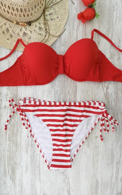 2661-6-NIT Bikini palabra de honor