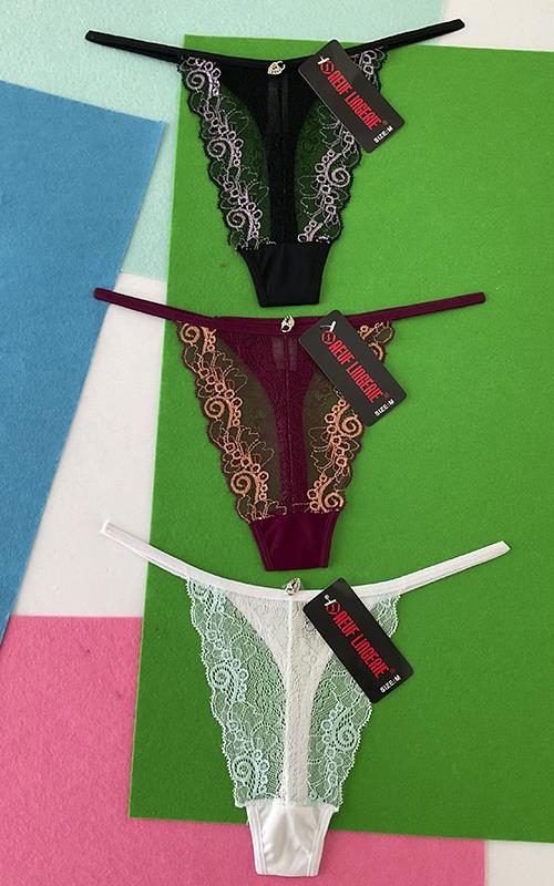T0013 Tanga de encaje 