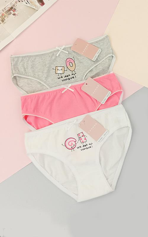 27501 Braguita infantil de algodón, estampada.