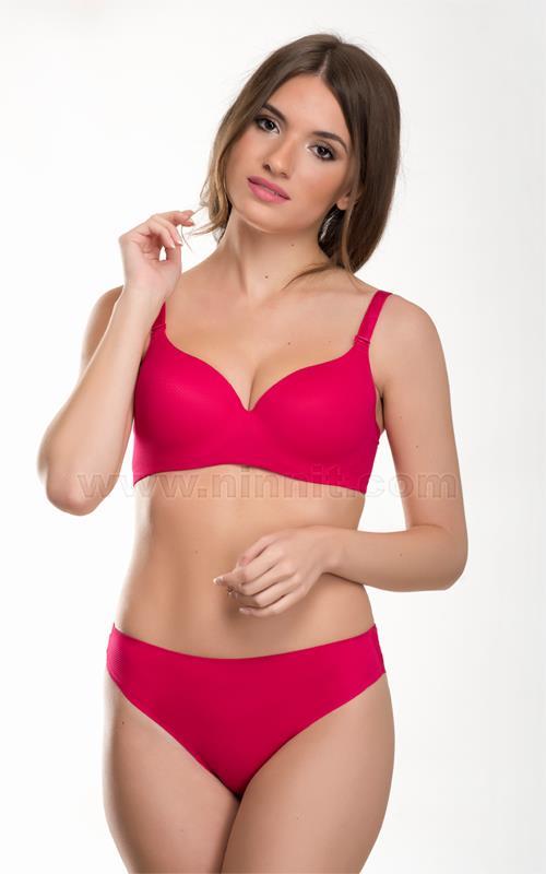 C355-2 Conjunto sujetador con relleno y braga normal