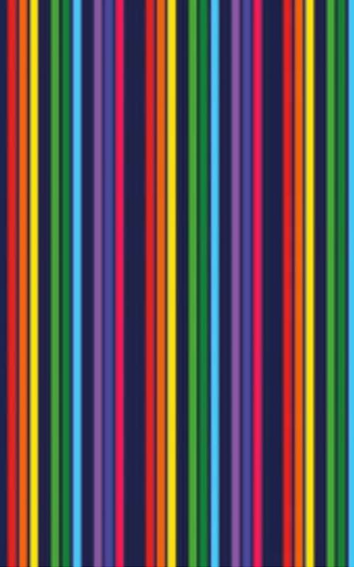 338 Toalla playera a rayas multicolores.