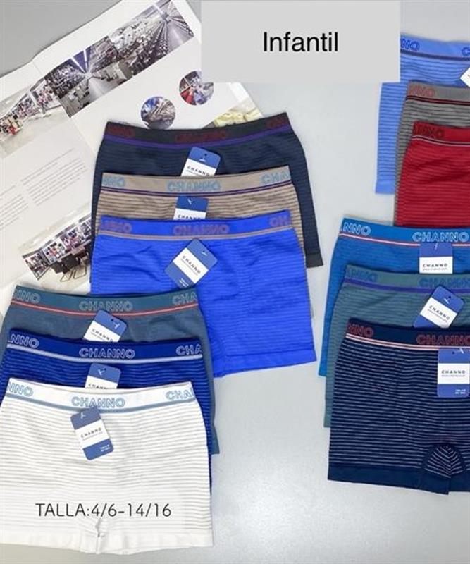 5902 Bóxer infantil en microfibra con dibujo.