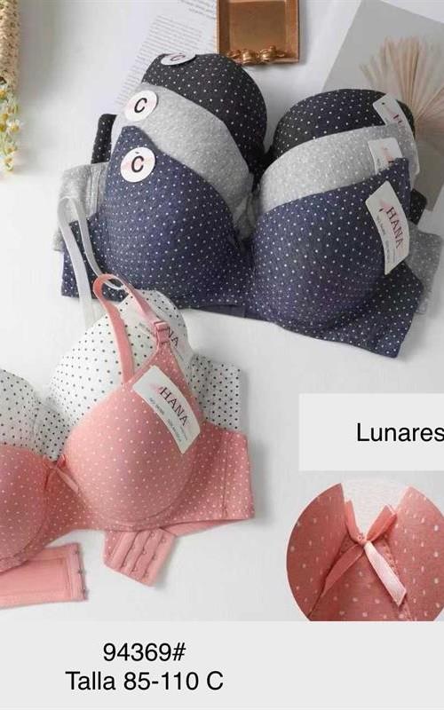 94369 Sujetador copa C con relleno.