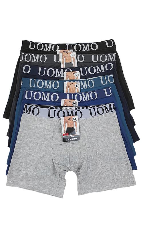 9606 Bóxer para hombre en algodón " Uomo "