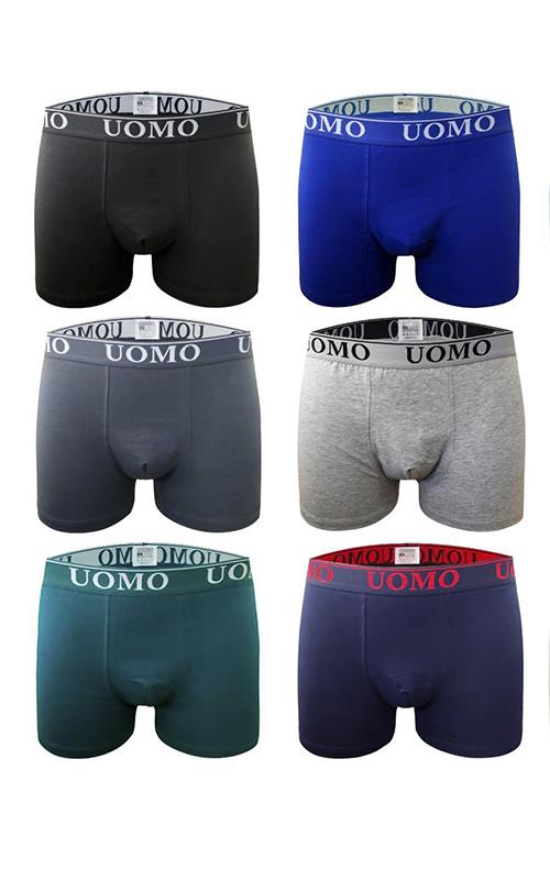 9801 Calzoncillo bóxer en algodón para hombre.