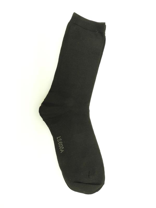 LS600 Calcetines de algodón lisos