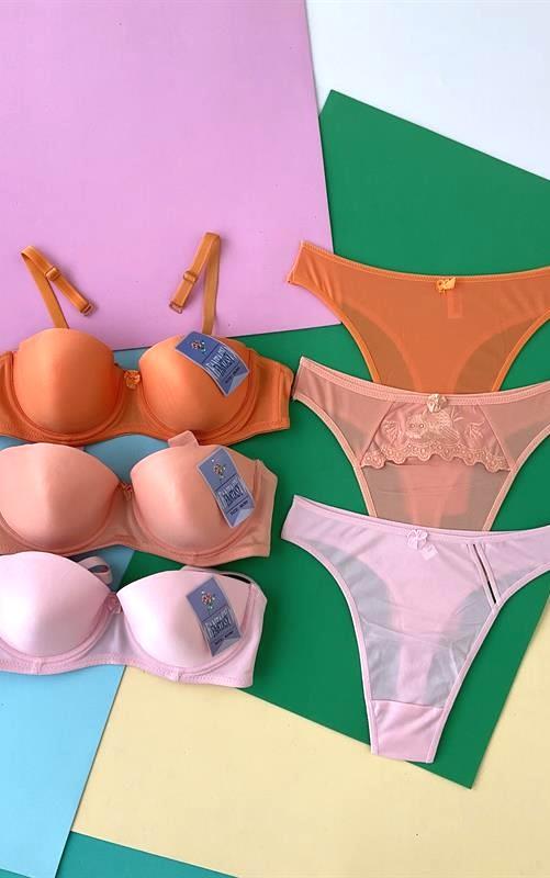 CT323 Conjunto de sujetador más tanga licra
