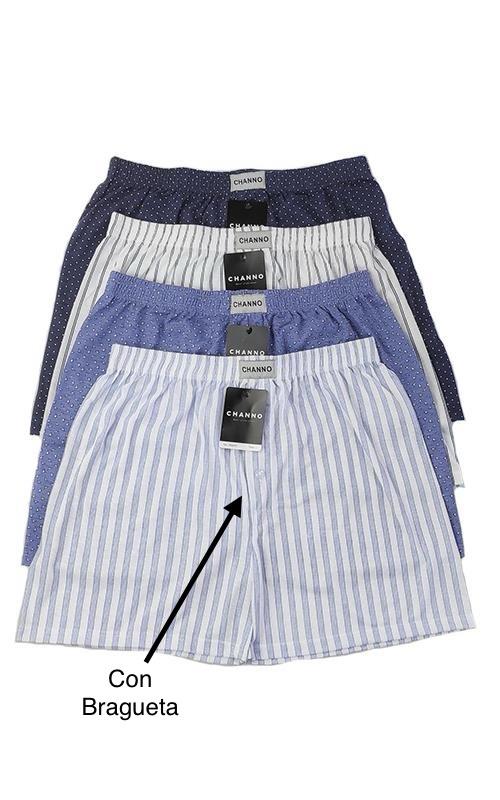 55605 Calzoncillo bóxer abotonado clásico.