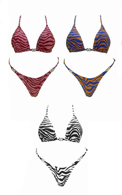 LS2409 Bikini triangulo animal print.
