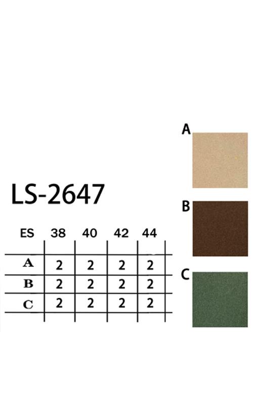 2647 Bikini bandeau liso con fruncido y braga alta