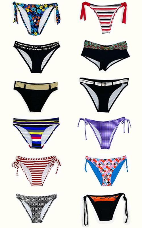 L266561 Lote de bragas bikinis surtidas