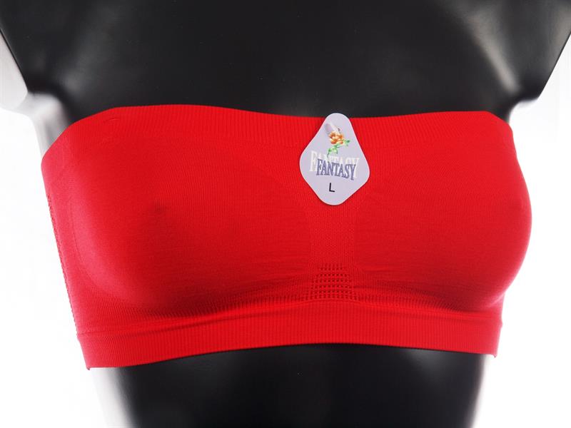 3067 Top sin costura rojo