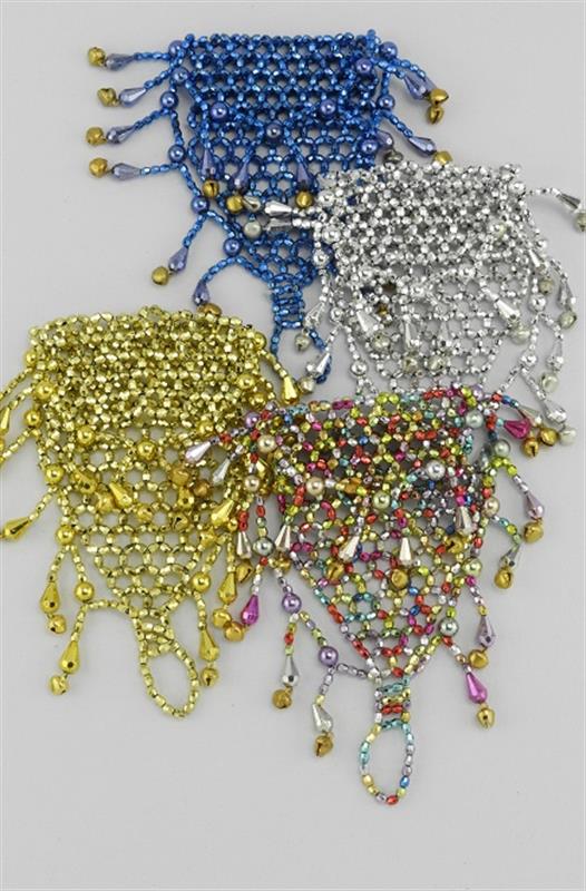 2036 Pulseras dedo con brillantes
