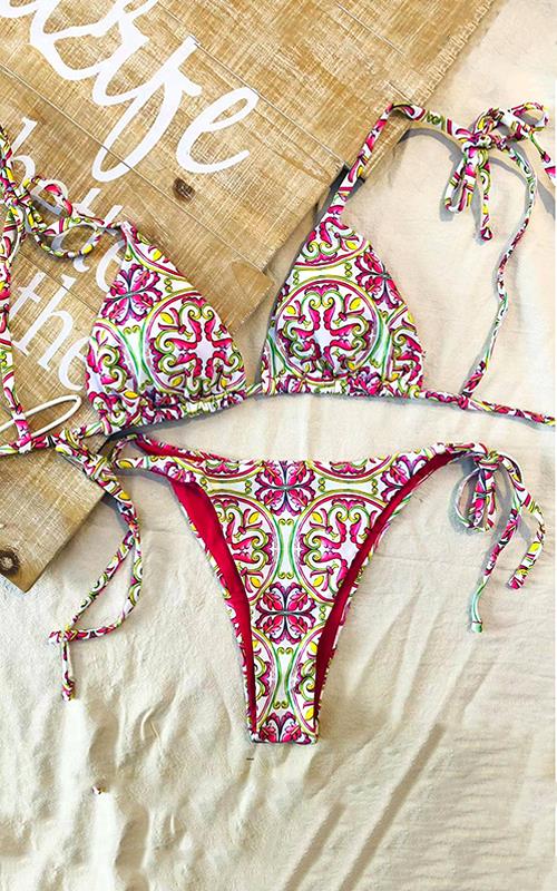 SE6228 Bikini muy juvenil de braga brasileña