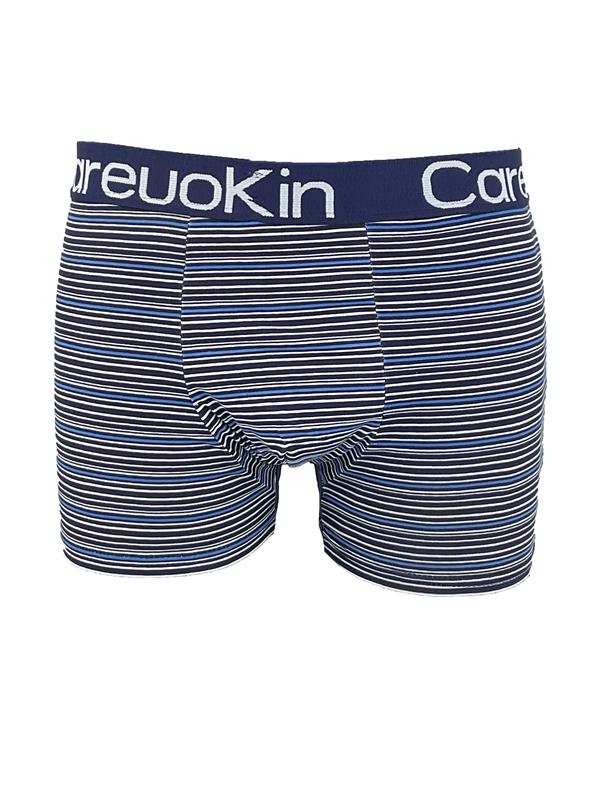 T1832 Calzoncillo bóxer para hombre, con estampado a rayas.