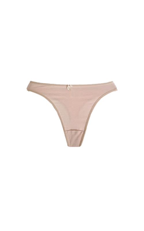T323 Tanga licra lisa