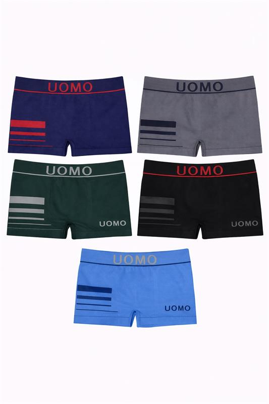 WF010 Bóxer elástico deportivo para hombre.