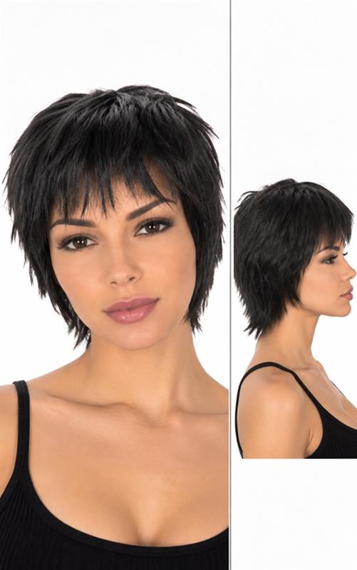 Z8002 Peluca para mujer, corte pequeño.