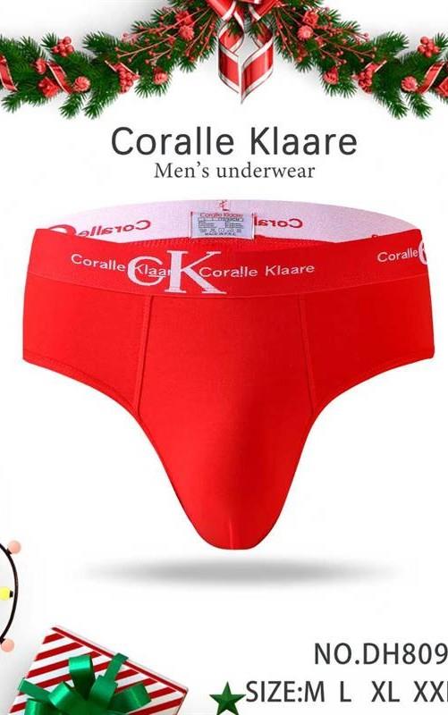 DH809 slip hombre rojo 
