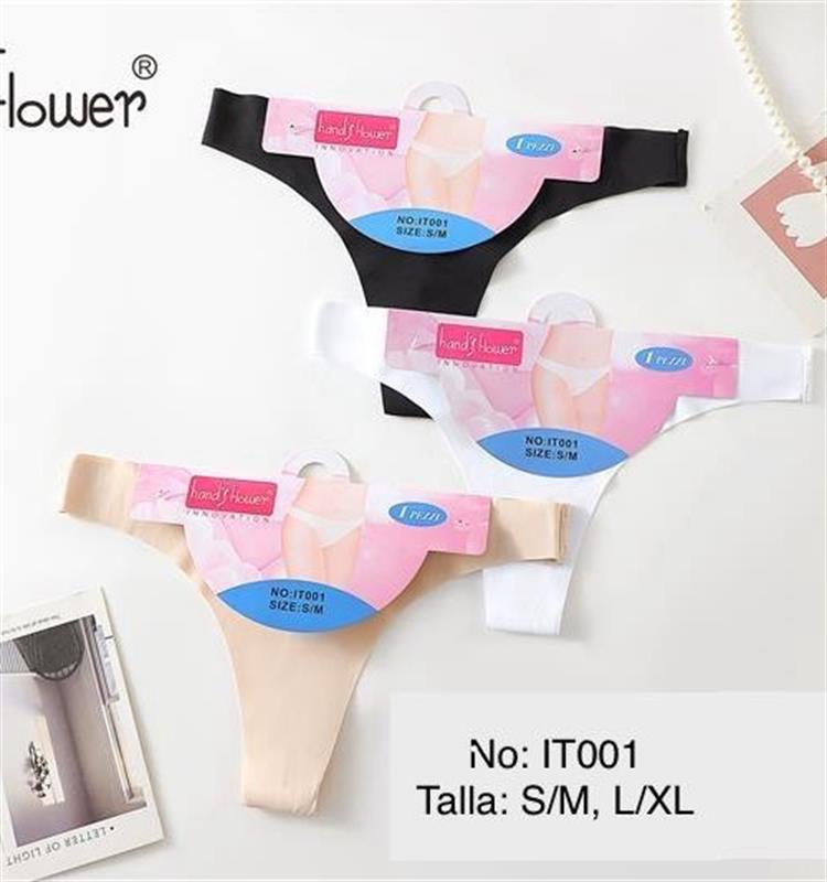 IT001 Tanga de microfibra acabado liso.