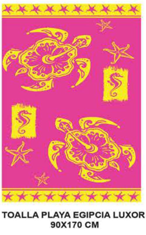 480-29 Toalla de playa estampada " Turtles " 
